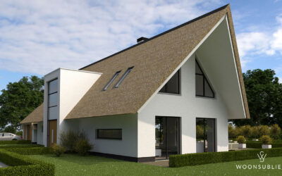 Villa met rietgedekte kap Hoogland #174