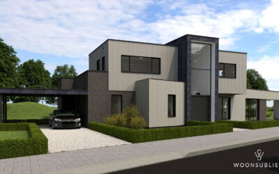 Exclusieve Houten Kubistische Villa in Sneek #220