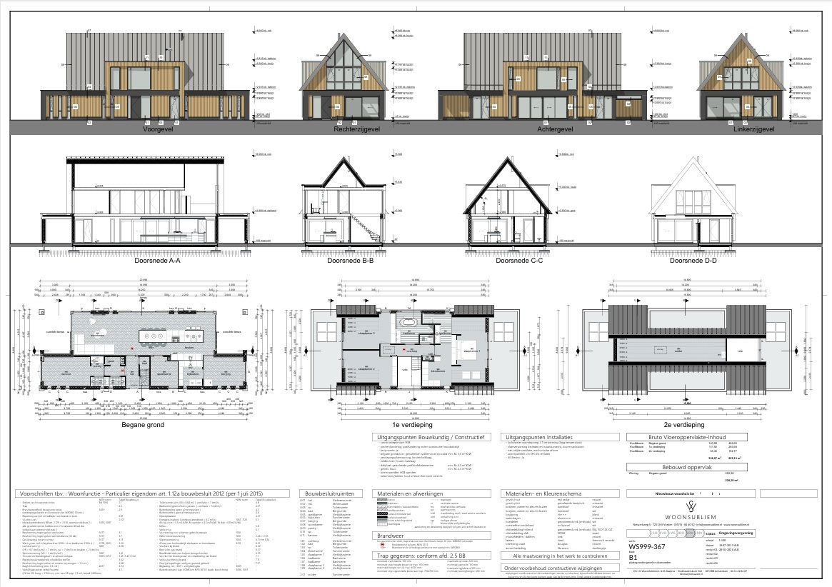 definitief ontwerp tekening A1 WoonSubliem definitief ontwerp tekening A1 WoonSubliem
