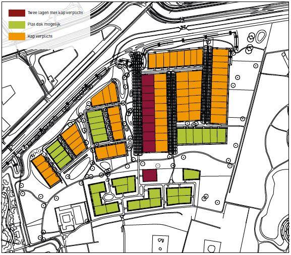 Nieuwbouwkavels Zwolle Oude Mars overzicht